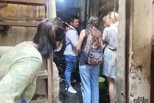 Möt Dabbawala Besök Dhobi Ghat & Dharavi slum med tåg