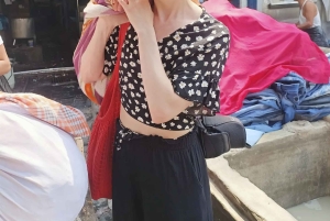 Möt Dabbawala Besök Dhobi Ghat & Dharavi slum med tåg