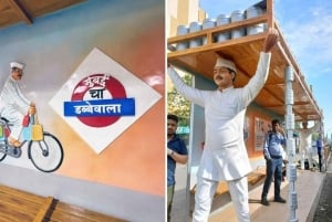 Ontmoet Dabbawala's Bezoek Dhobi Ghat en de sloppenwijk met een treinreis