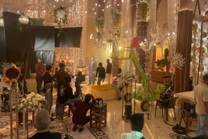 Mumbai: Bollywood-studiokierros + tanssiesitys + live-kuvaus