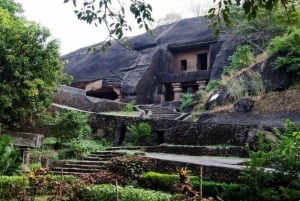Mumbai: Kombitur til Kanheri-hulerne og sightseeing i byen