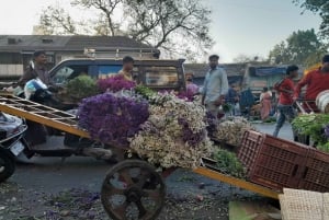 Mumbai: Dharavi Slum, Dhobi Ghat And Flower Market.