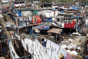 Mumbai: Dharavi Slum, Dhobi Ghat And Flower Market.