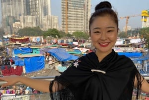 Mumbai: Dharavin slummi ja Dhobi Ghat paikallisjunalla ajellen