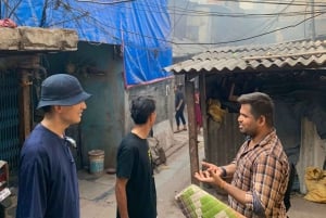 ムンバイ：地元のスラム街の住人と行くダラビ スラム街ウォーキング ツアー