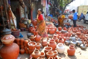 ムンバイ：地元のスラム街の住人と行くダラビ スラム街ウォーキング ツアー