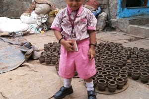 ムンバイ：ダーラヴィのウォーキングツアー（オプション付き）