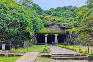 Mumbai: Guidad tur till Elephanta-grottorna med färja och lunch