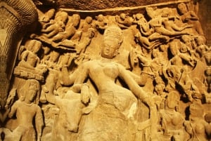 Bombay: Tour por las cuevas de la isla de Elefanta - Explora una joya de la UNESCO