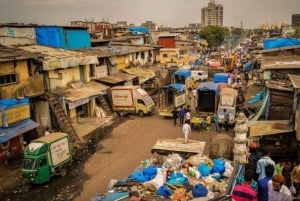 Mumbai iconische sloppenwijk Dharavi-wandeltocht