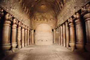 Mumbai: Buddhist Kanheri Caves w/ Gold Temple & Tiger Safari