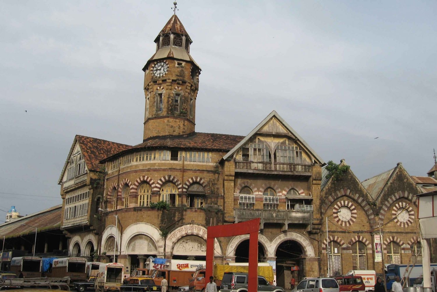 Marktwandeling door Mumbai