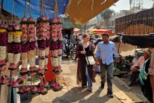 Visite matinale du marché de Mumbai : fleurs, poissons et plus encore