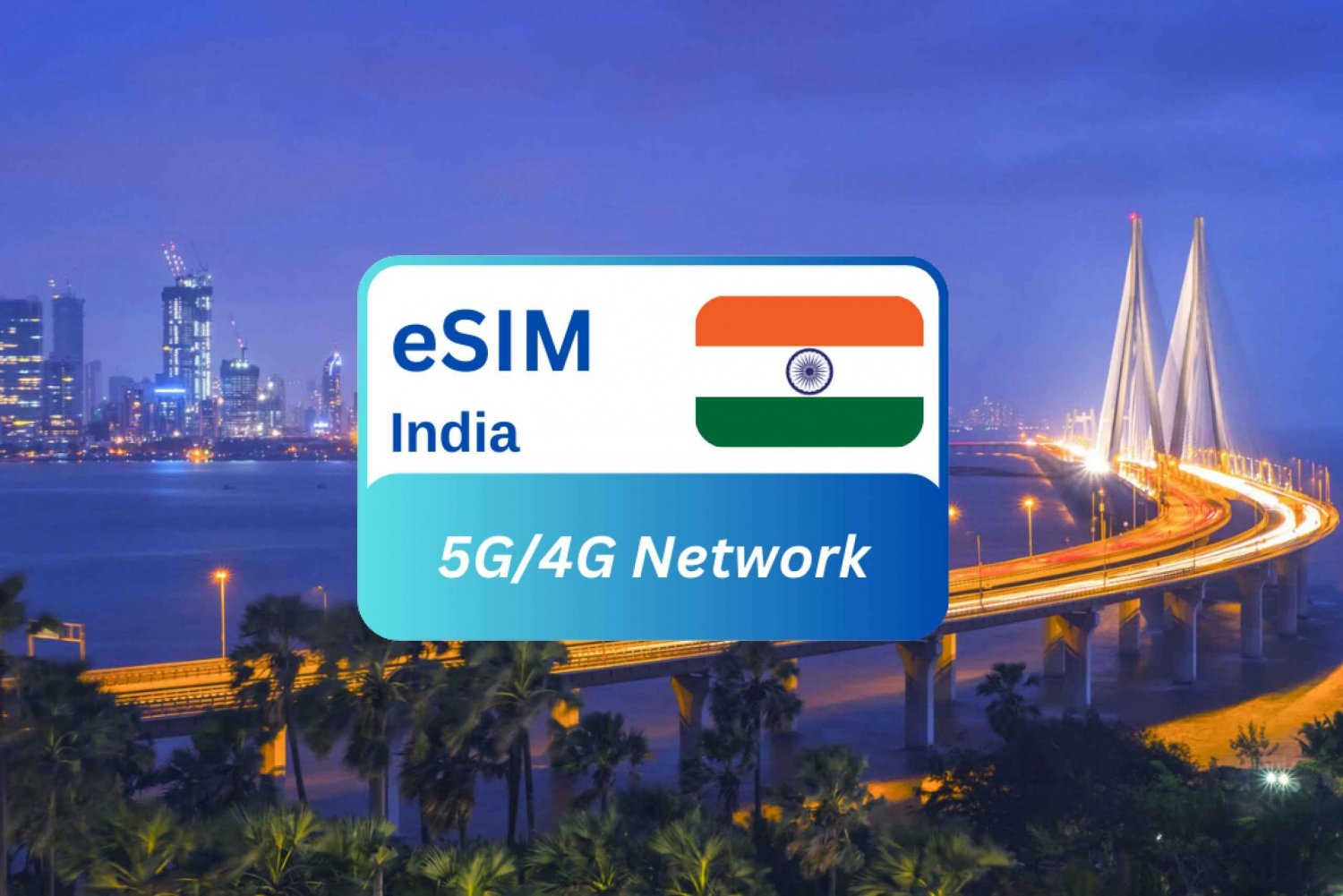 Mumbai: Piano dati eSIM India Premium per i viaggi