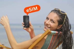 Mumbai: Premium India eSIM Data Plan voor op reis