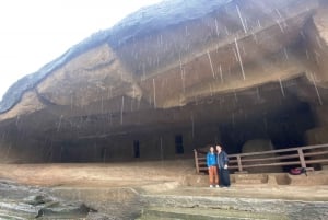 Mumbai: tour guidato privato delle grotte di Kanheri