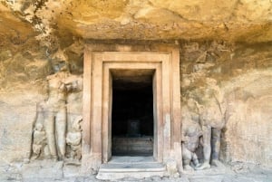Mumbai : Visite privée des grottes d'Elephanta avec trajet en ferry