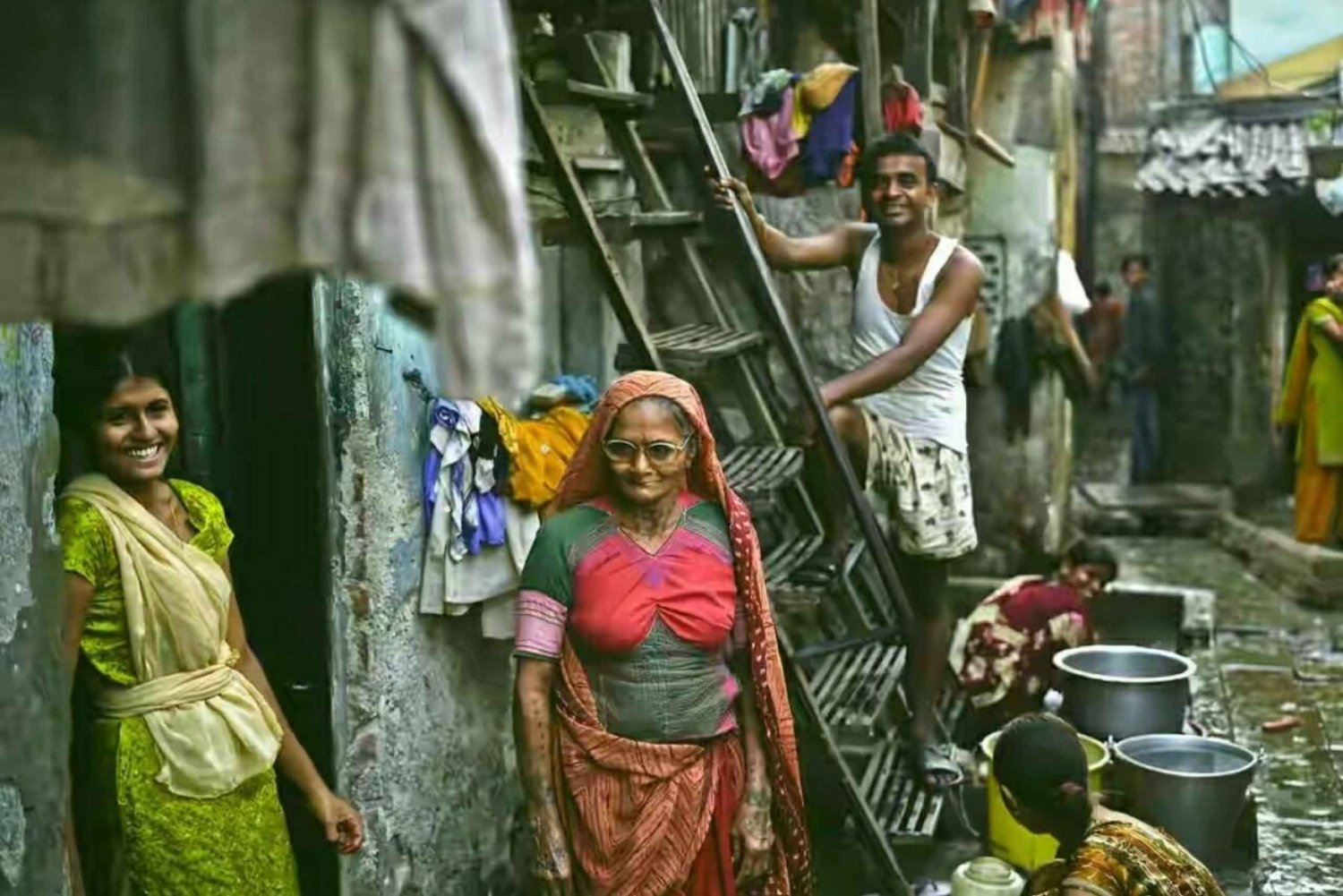 Tour della baraccopoli di Dharavi con un abitante del luogo