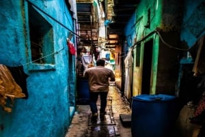 Dharavin slummi Slumdog Millionaire Tour paikallisen kanssa