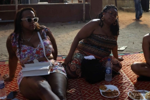 Gatemat i Mumbai og kveldspasertur i basaren