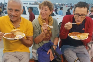 Mumbai street food tour with Sunset at Beach