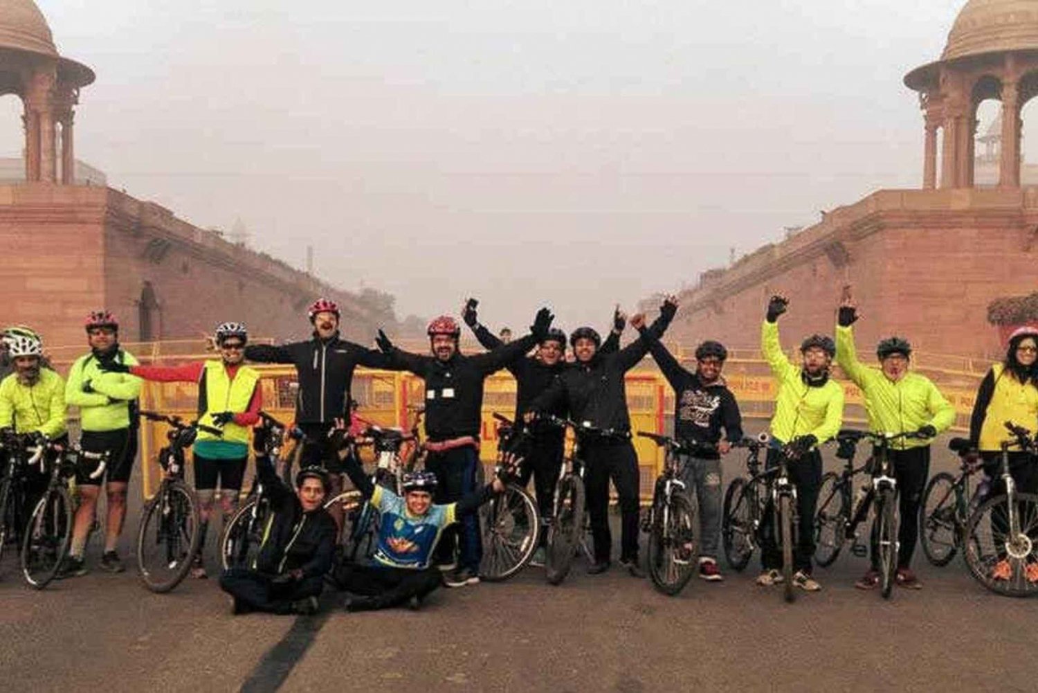 Cykeltur i New Delhi