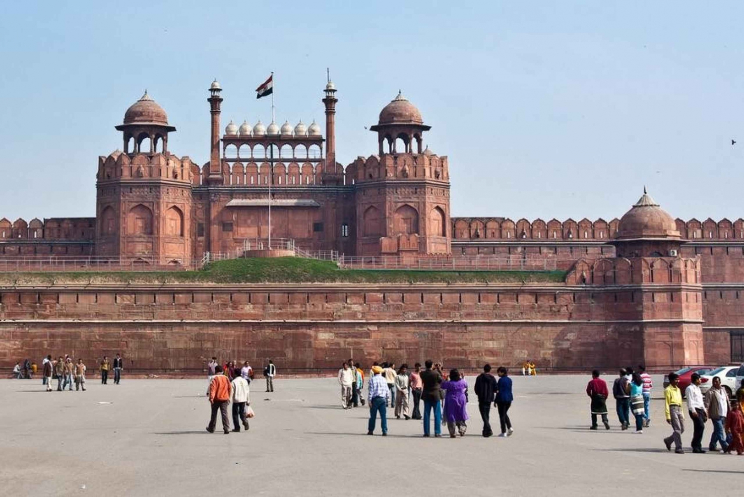 New Delhi: Red Fort Short Guided Tour With Car