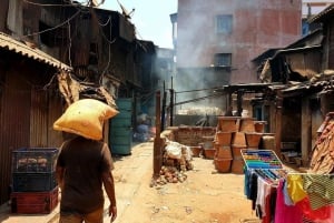 Privata rundturer i slummen Dharavi, Dabbawalas och Dhobhighat