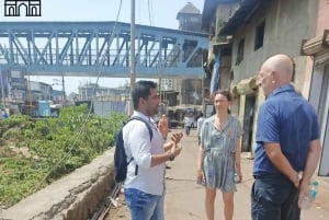 Privétour door de sloppenwijk van Dharavi inclusief autotransfer