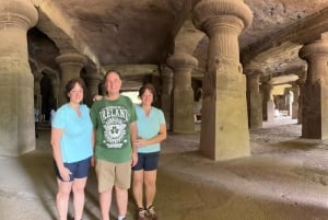 Tour privato delle grotte di Elephanta e della città di Mumbai