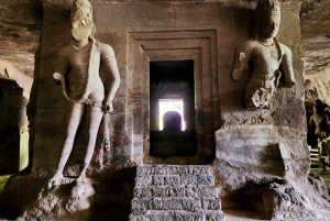 Ganztägige Mumbai-Sightseeing-Tour mit Elephanta-Höhlen an einem Tag