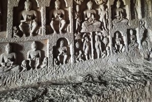 Private Mumbai Tour: Kanheri Caves & Golden Pagoda Temple