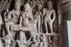 Aurangabad: Ajanta & Ellora Caves Day Tour (No Guide)