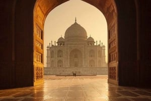 Taj Mahal og Agra Privat tur med gratis henting på flyplassen