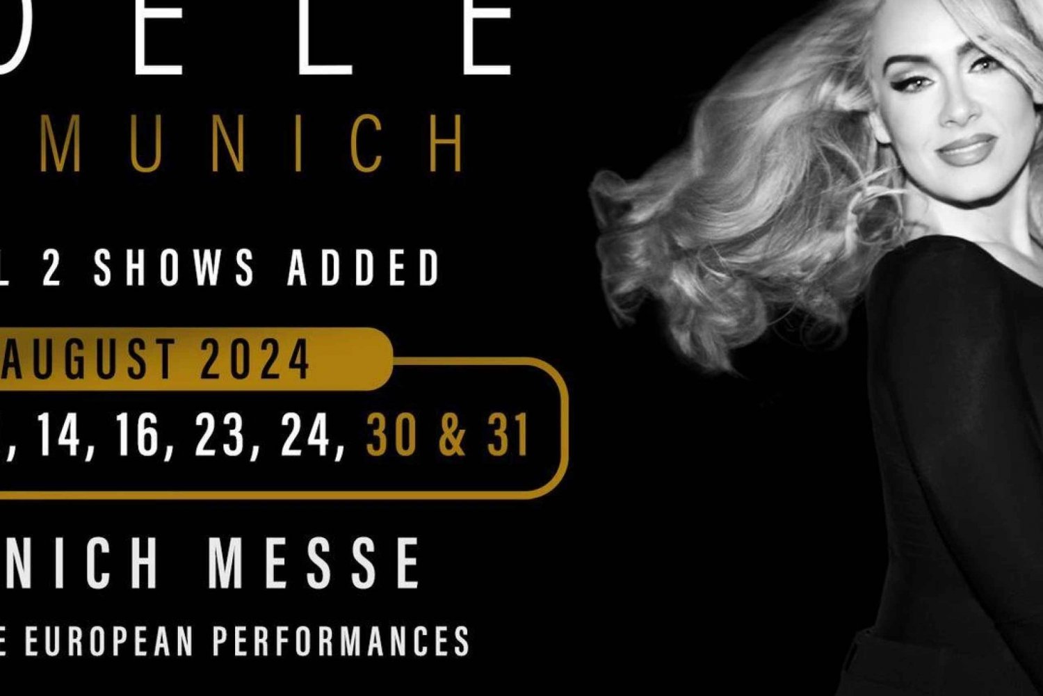 Adele à Munich - 02/08/2024