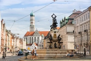 Gerenciamento de água de Augsburg - Passeio a pé pela cidade
