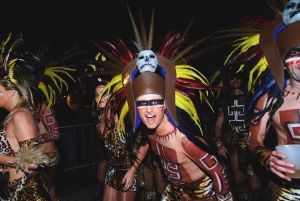 Barcelona: autocarro de festa VIP do Carnaval de Sitges