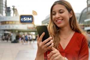 Düsseldorf & Tyskland: Obegränsat internet i EU med eSIM-data