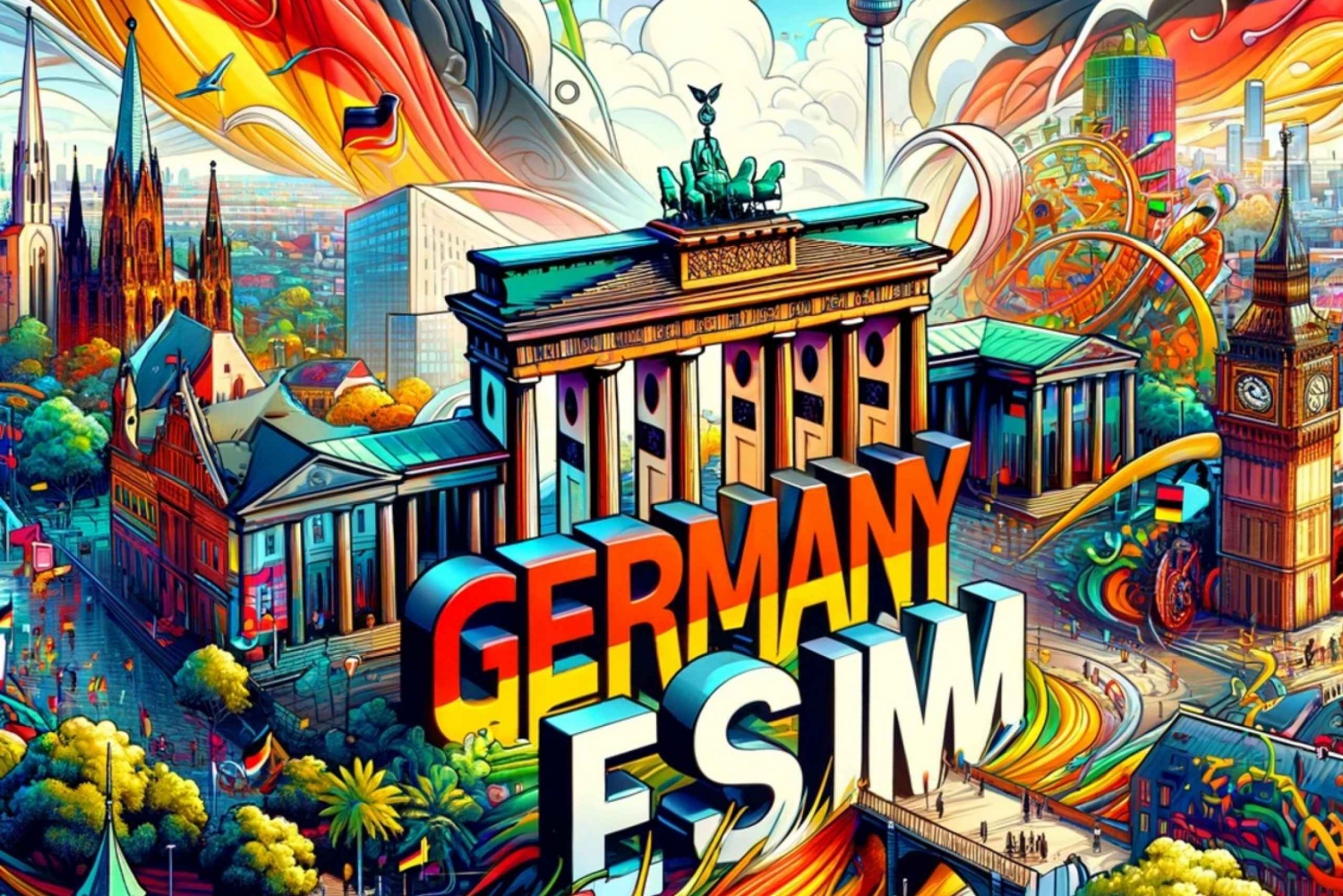 Tyskland eSIM Obegränsad data