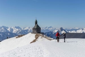 Enkel fjelltur på Wallberg nær Tegernsee: Med Peter med bil og taubane