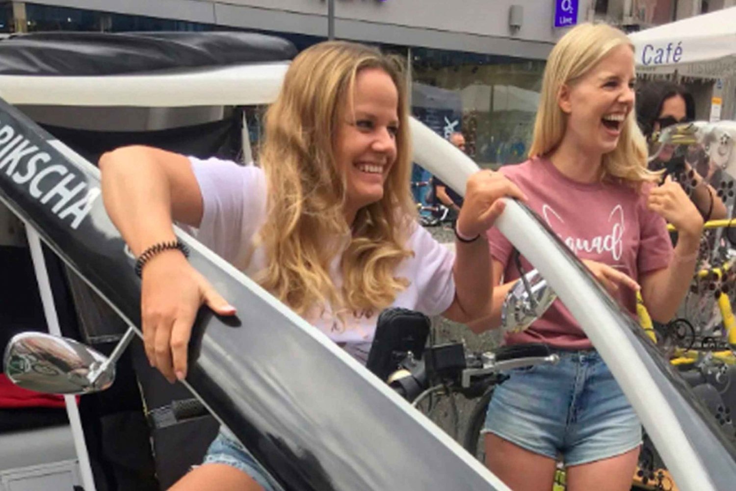 Exploring Munich in a Rikscha