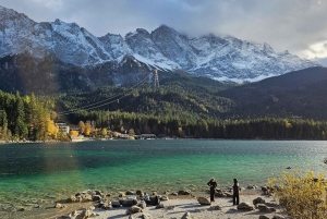Fra München: Privat dagsomvisning til Eibsee og Zugspitze med Tesla