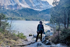 Fra München: Privat dagsomvisning til Eibsee og Zugspitze med Tesla