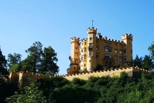 Da Monaco di Baviera: Castello di Neuschwanstein in autobus e giro in bicicletta alpina