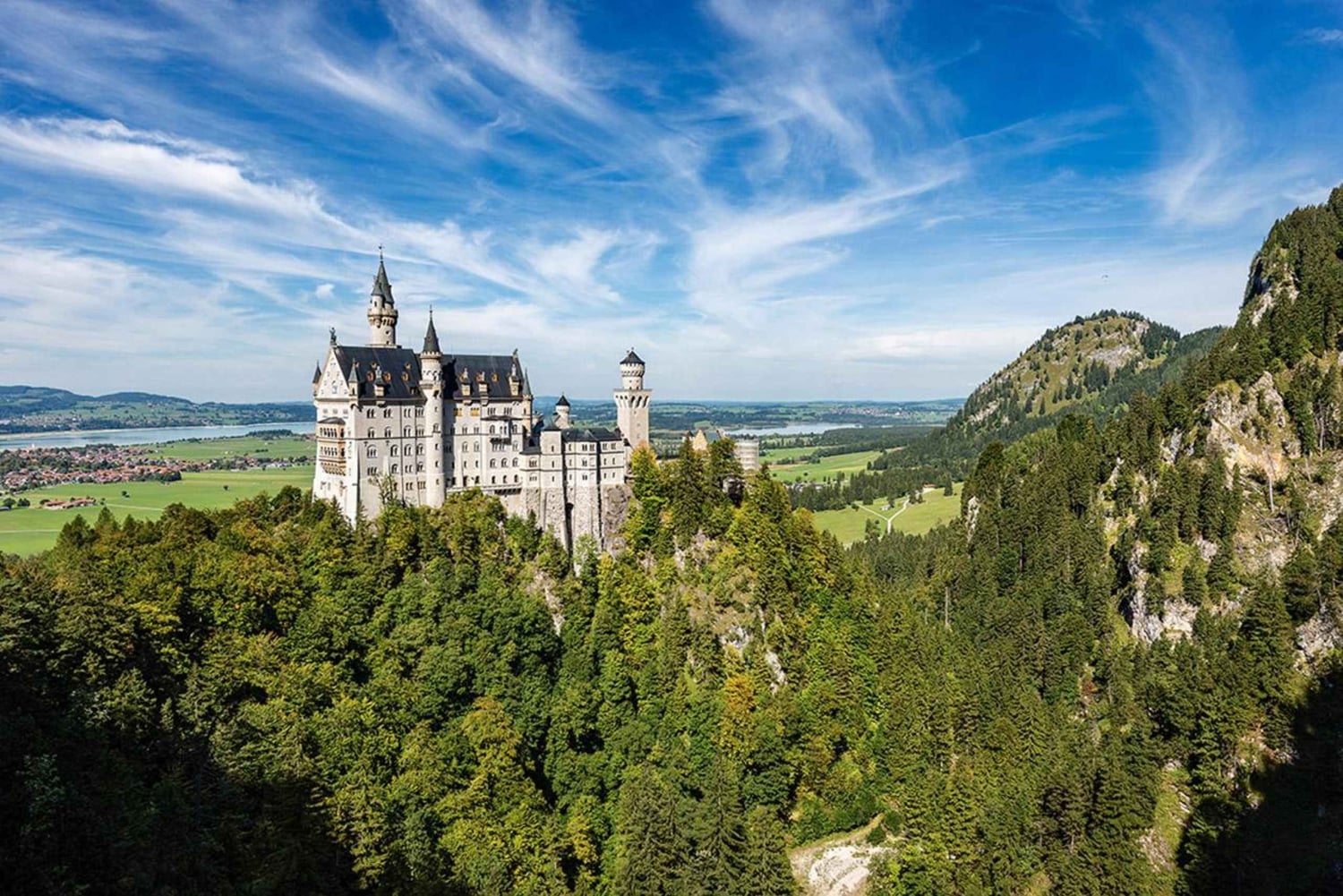 Von München aus: Private Tour zum Schloss Neuschwanstein mit Mahlzeit