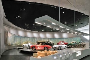 Da Monaco: Stoccarda. Musei BMW, Mercedes e Porsche.
