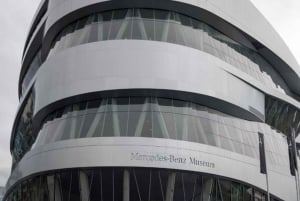 vanuit München: Stuttgart, Mercedes Museum en het Bodenmeer