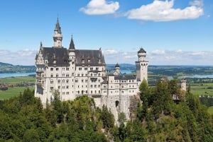 Fra München: Til Neuschwanstein Slot, Linderhof, Oberammerg