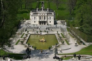 Fra München: Til Neuschwanstein Slot, Linderhof, Oberammerg