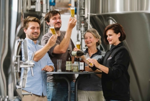 ミュンヘンの英語ガイド付きビール醸造所ツアー 4 種類のビールを試飲
